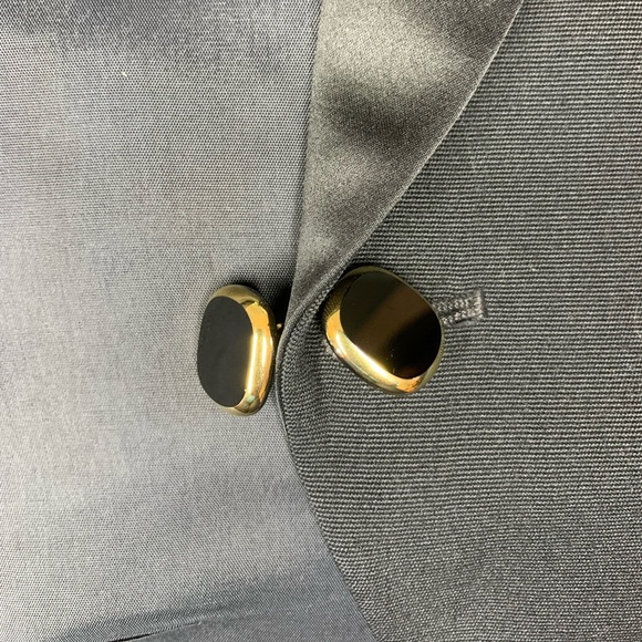 Vintage Christian Dior “The Suit” Women’s Black Tuxedo Blazer size 6! - Picture 11 of 13